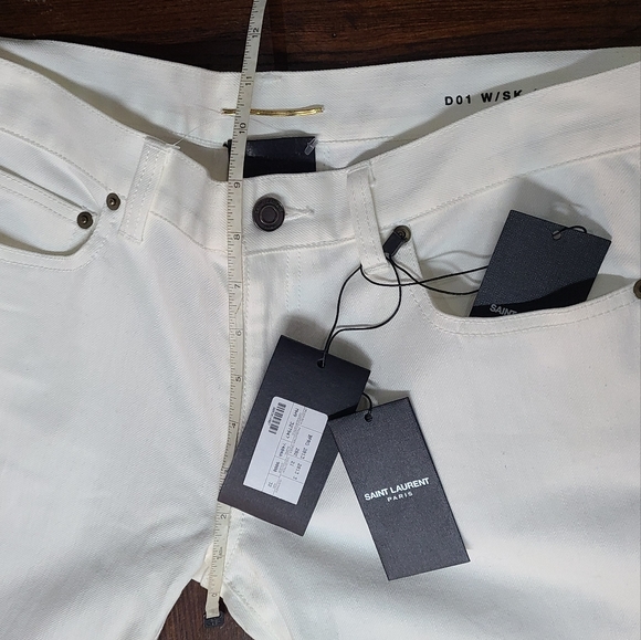 NWT YSL Saint Laurent Paris Jeans - Picture 2 of 15